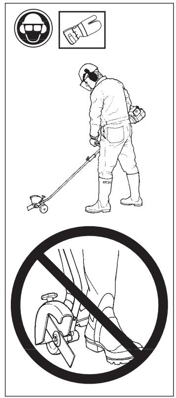 HUSQVARNA EDGER - Instruções de segurança durante o trabalho. - 1