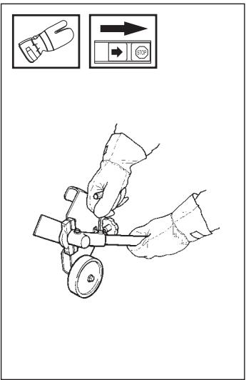 HUSQVARNA EDGER - Safety instructions after completing work - 1