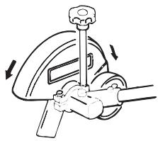 HUSQVARNA EDGER - Ajustement de la profondeur de coupe, tranche-bordure - 2