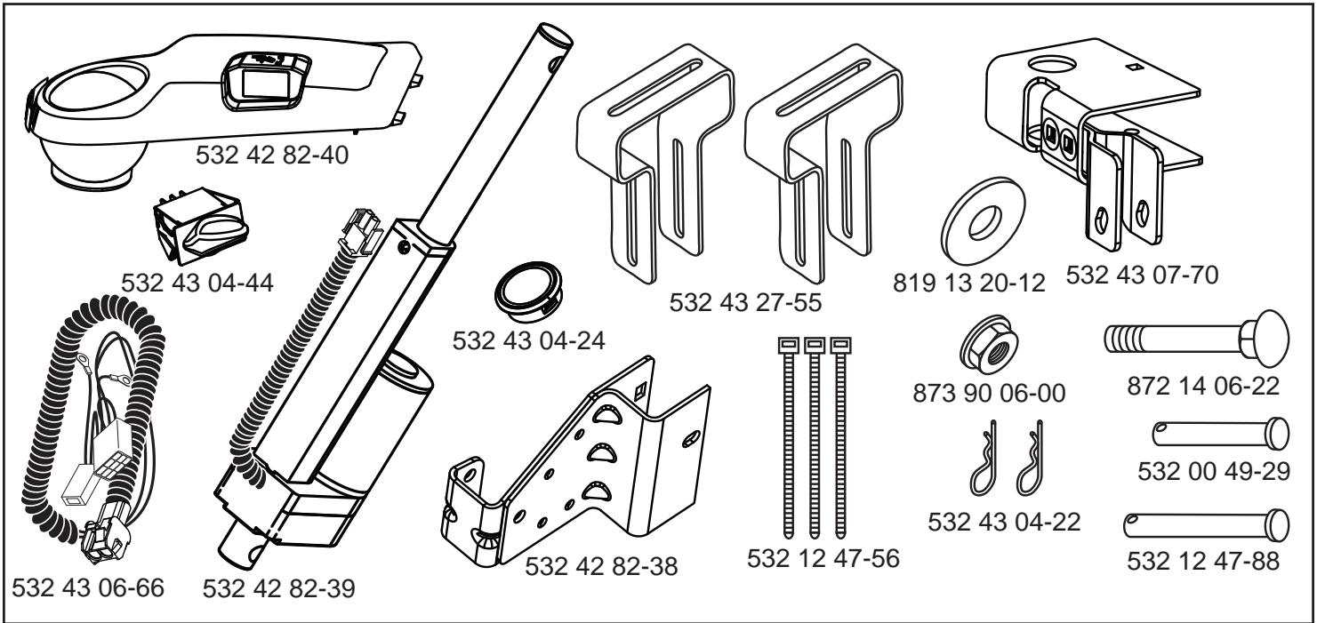 HUSQVARNA ELECTRIC DUMP SYSTEM KIT - 1