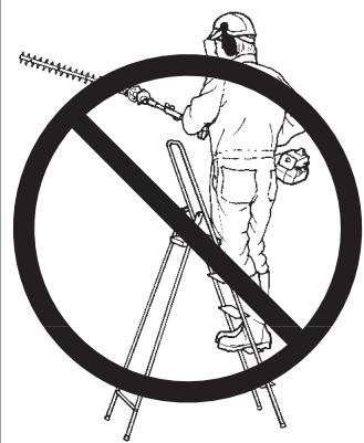 HUSQVARNA HEDGE TRIMMER - Instrucciones de seguridad para el entorno - 1
