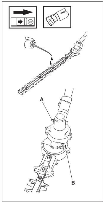 HUSQVARNA HEDGE TRIMMER - Lubrificação (unidade para recorte de sebes) - 1