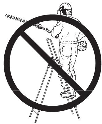 HUSQVARNA HEDGE TRIMMER - Safety instructions regarding the surroundings - 1