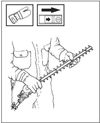 HUSQVARNA HEDGE TRIMMER - Norme di sicurezza prima dell'avviamento - 1