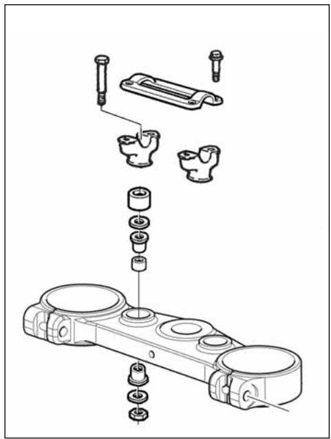 HUSQVARNA HVA TE TC SMR 310 2010 - HANDLEBAR POSITION AND HEIGHT CHANGE - 2