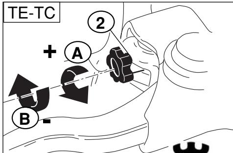 HUSQVARNA HVA TE TC SMR 310 2010 - STEUERHEBELEINSTELLUNG UND STANDKON- TROLE DER BREMSFLUSSIGKEITN FÜR DIE VOR- DERRADBREMSE - 5