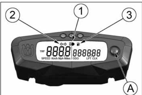 HUSQVARNA HVA TE TC SMR 310 2010 - 1-SPEED (Km/h o mph)/ODO (figura 1) - 1