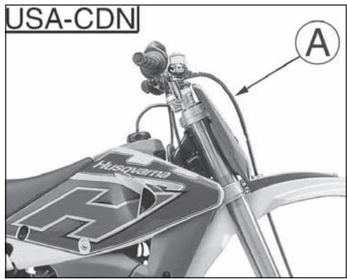 HUSQVARNA HVA WR 250 2006 - VIDANGE FLUIDE FREIN ARRIERE - 1