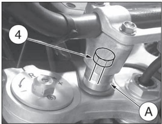 HUSQVARNA HVA WR 250 2006 - MODIFICATION DE LA POSITION ET DE L'HAUTEUR DU GUIDON - 1