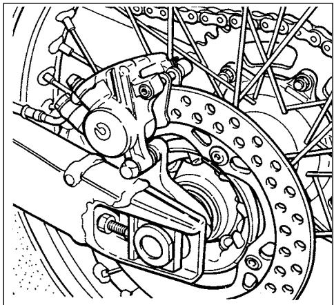 HUSQVARNA HVA WR 250 2006 - DISC WARPAGE - 1