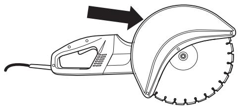 HUSQVARNA K3000 SPRAY - Protection du disque découpeur - 1