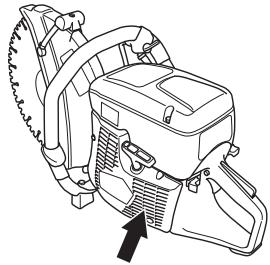 HUSQVARNA K760 RESCUE - Prise d'air de refroidissement - 1
