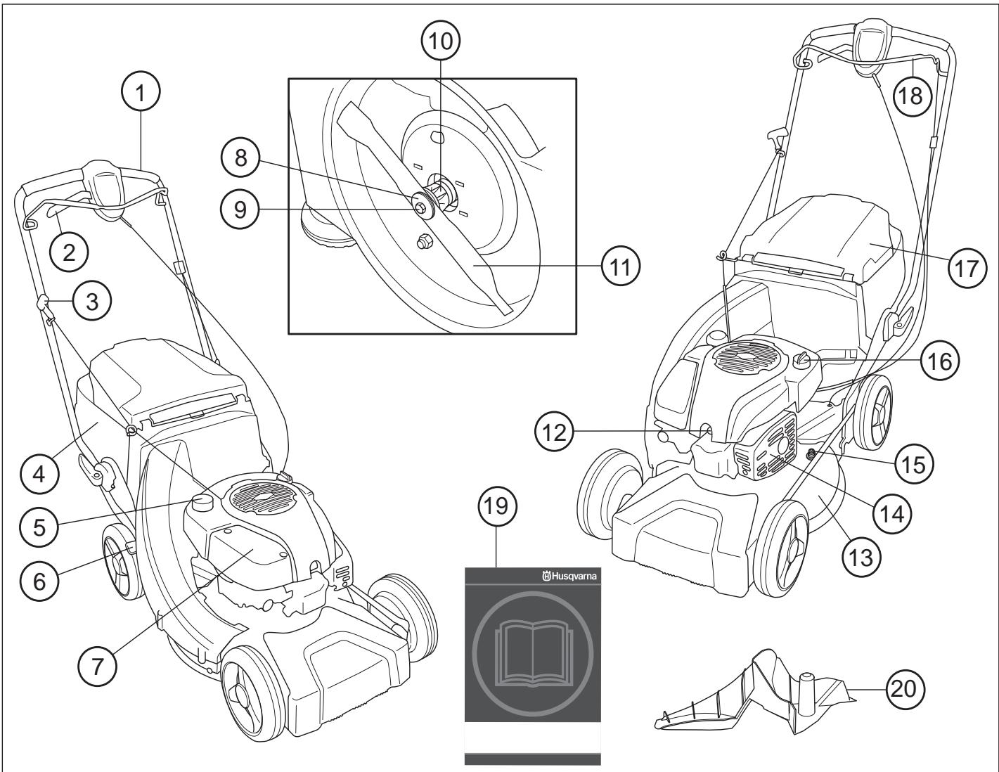 HUSQVARNA LC48V - TECHNICAL DATA - 1