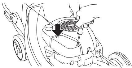 HUSQVARNA LC48V - Cleaning the air filter - 1