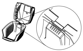 HUSQVARNA LC53E E - Assembly of the catcher (not LB48e) - 2