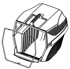 HUSQVARNA LC53E E - Assembly of the catcher (not LB48e) - 3