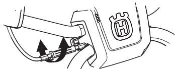 HUSQVARNA LC53E E - Réglage du cable d'embrayage - 1