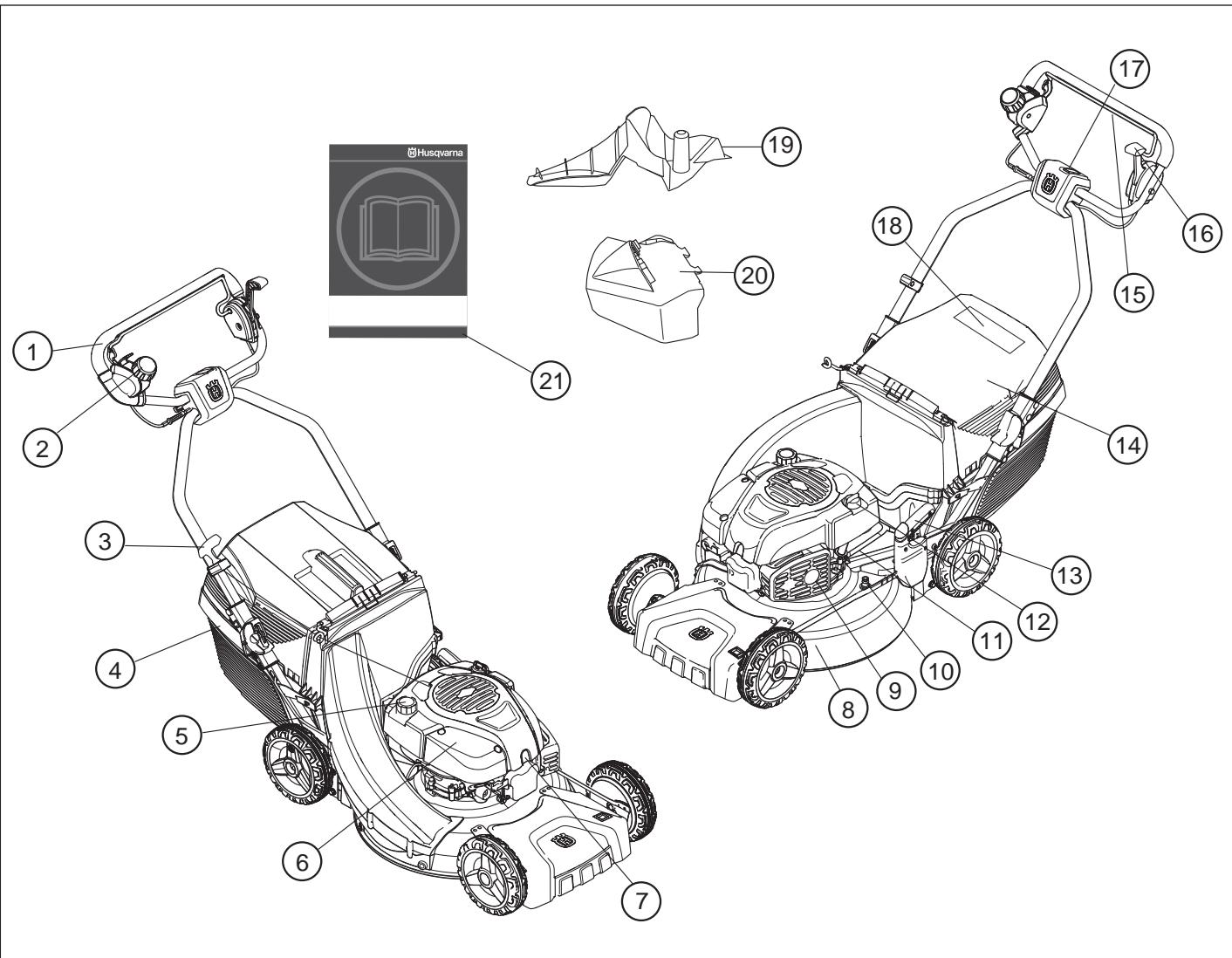 HUSQVARNA LC53E E - TECHNICAL DATA - 1