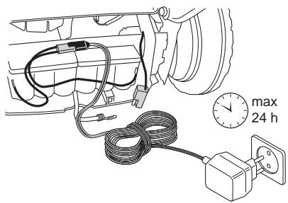 HUSQVARNA LC53E E - Charge the battery LC 53 Ee - 3