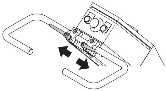 HUSQVARNA PG 400 - Ajuste la empuñadura. - 3