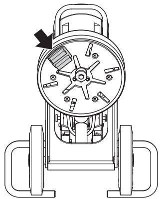 HUSQVARNA PG 400 - Cambio de los diamantes - 4