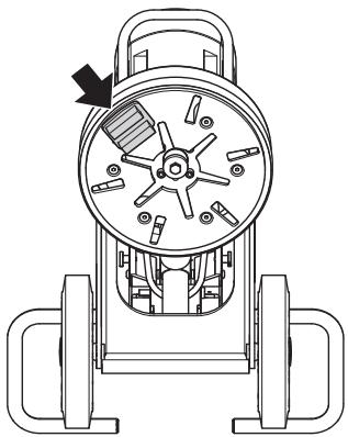 HUSQVARNA PG 400 - Auswechseln der Diamanten - 4