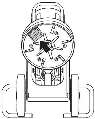 HUSQVARNA PG 400 - Auswechseln der Diamanten - 5