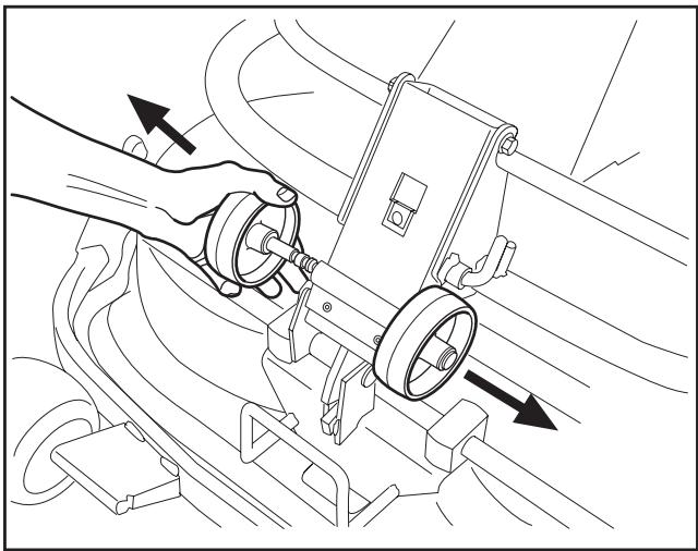HUSQVARNA RIDER 16 - Mise en position de service - 3