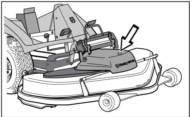 HUSQVARNA RIDER 20 PROFLEX - Carter frontal - 1