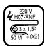 HUSQVARNA TS 230 F - Electrical connections - 4