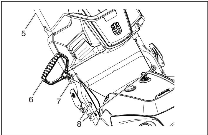 HUSQVARNA 532443089R1 - Dépliage de la poignée - 3