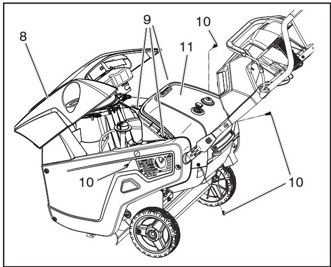 HUSQVARNA 532443089R1 - Entretien de la bougie et inspection des conduites de carburant et des cables ELECTriques - 7