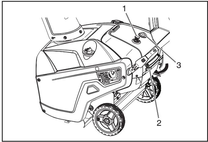HUSQVARNA 532443089R1 - Arrêt du moteur - 1