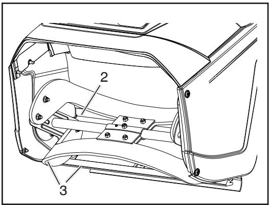 HUSQVARNA 532443089R1 - Embrayage et désembrayage des lames de la vis sans fin - 1