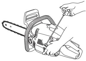 HUSQVARNA CARB III - Montaje del mecanismo de arranque - 1