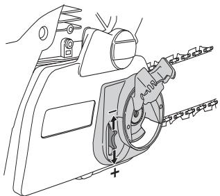 HUSQVARNA CARB III - Tension de la chaine - 13