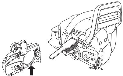 HUSQVARNA CARB III - Checking brake band wear - 3
