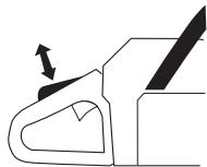 HUSQVARNA CARB III - Blocage de l'accelération - 3