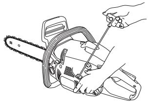 HUSQVARNA CARB III - Fitting the starter - 1