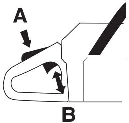 HUSQVARNA CARB III - Fiador del accelerador - 1