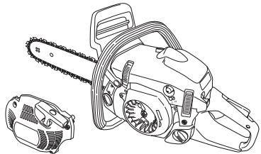 HUSQVARNA CARB III - Replacing the starter cord - 4