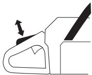 HUSQVARNA CARB III - Fiador del accelerador - 3