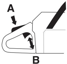 HUSQVARNA CARB III - Throttle lockout - 1