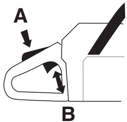 HUSQVARNA CARB III - Blocage de l'accelération - 1