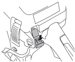 HUSQVARNA CARB III - Bouton d'arrêt - 1