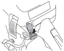 HUSQVARNA CARB III - Bouton d'arrêt - 2