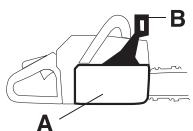 HUSQVARNA CARB III - Freno deadena con proteccion contra reculadas - 3