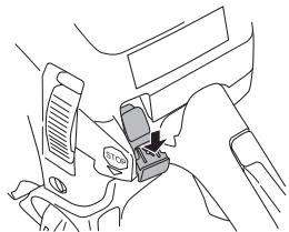 HUSQVARNA CARB III - Boton de parada - 1