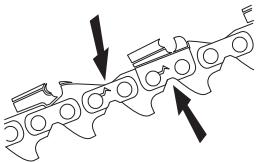 HUSQVARNA CARB III - Control del desgaste del equipo de corte - 2