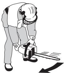 HUSQVARNA CARB III - Frein de chaine avec arceau protecteur - 14